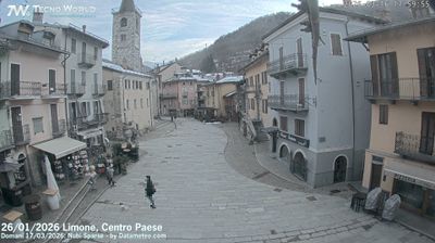 immagine della webcam nei dintorni di Roccaforte Mondovì: webcam Limone Piemonte