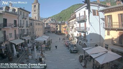 immagine della webcam nei dintorni di Monesi di Triora: webcam Limone Piemonte