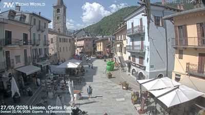 immagine della webcam nei dintorni di Colle del Prel: webcam Limone Piemonte