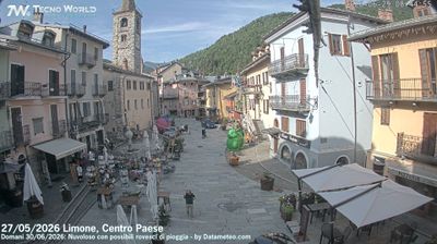 immagine della webcam nei dintorni di Villanova Mondovì: webcam Limone Piemonte