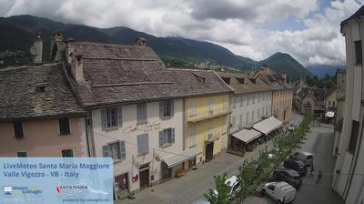 immagine della webcam nei dintorni di Druogno: webcam Santa Maria Maggiore