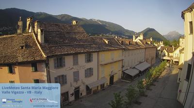 immagine della webcam nei dintorni di Domobianca: webcam Santa Maria Maggiore