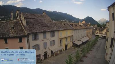 immagine della webcam nei dintorni di Varzo: webcam Santa Maria Maggiore