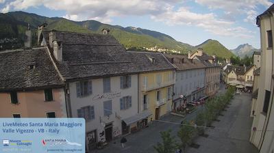 immagine della webcam nei dintorni di Alpe Devero: webcam Santa Maria Maggiore