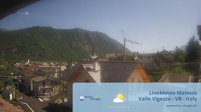 immagine della webcam nei dintorni di Maccagno con Pino e Veddasca: webcam Malesco
