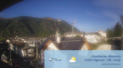 immagine della webcam nei dintorni di Bognanco: webcam Malesco
