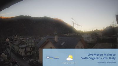 immagine della webcam nei dintorni di Cannero Riviera: webcam Malesco