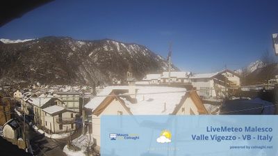 immagine della webcam nei dintorni di Bognanco fonti: webcam Malesco