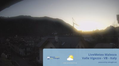 immagine della webcam nei dintorni di Re: webcam Malesco