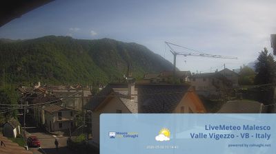 immagine della webcam nei dintorni di Toceno: webcam Malesco