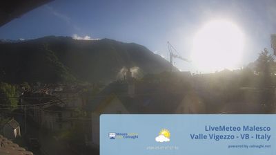 immagine della webcam nei dintorni di Crodo: webcam Malesco