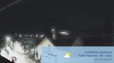 immagine della webcam nei dintorni di Bognanco fonti: webcam Malesco