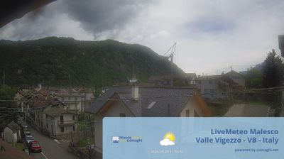 immagine della webcam nei dintorni di Domodossola: webcam Malesco