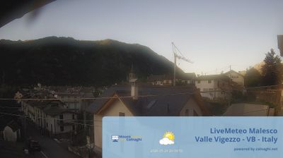 immagine della webcam nei dintorni di Re: webcam Malesco