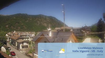 immagine della webcam nei dintorni di Domodossola: webcam Malesco