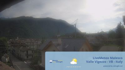 immagine della webcam nei dintorni di Cannero Riviera: webcam Malesco