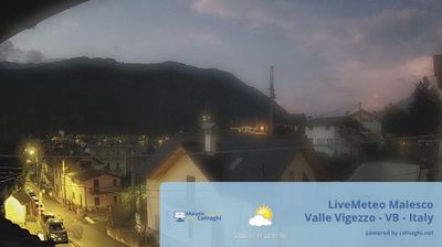 immagine della webcam nei dintorni di Domodossola: webcam Malesco