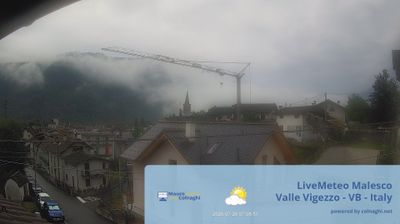 immagine della webcam nei dintorni di Mergozzo: webcam Malesco