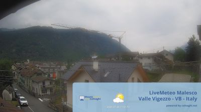 immagine della webcam nei dintorni di Santa Maria Maggiore: webcam Malesco