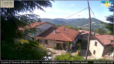 Preview delle webcam di Terenzo › Sud: Monte Montagnana - Monte Cervellino