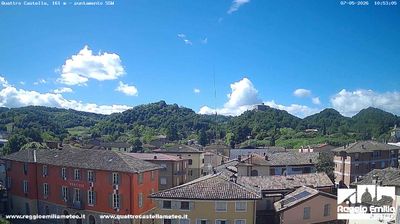 immagine della webcam nei dintorni di Bagnolo in Piano: webcam Quattro Castella