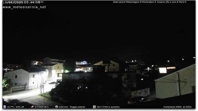 immagine della webcam nei dintorni di Acquaviva d'Isernia: webcam Monteroduni