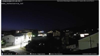 immagine della webcam nei dintorni di Miranda: webcam Monteroduni