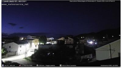 immagine della webcam nei dintorni di Acquaviva d'Isernia: webcam Monteroduni