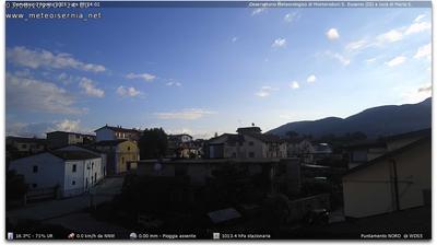 immagine della webcam nei dintorni di Campitello Matese: webcam Monteroduni
