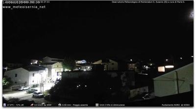 immagine della webcam nei dintorni di Miranda: webcam Monteroduni