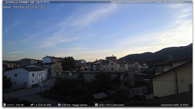 immagine della webcam nei dintorni di Piedimonte Matese: webcam Monteroduni