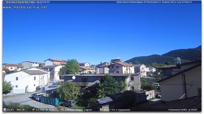 immagine della webcam nei dintorni di Campitello Matese: webcam Monteroduni
