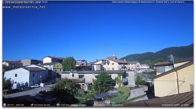 immagine della webcam nei dintorni di Campitello Matese: webcam Monteroduni
