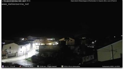 immagine della webcam nei dintorni di Bojano: webcam Monteroduni