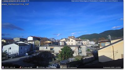immagine della webcam nei dintorni di Santa Maria del Molise: webcam Monteroduni