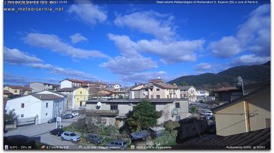immagine della webcam nei dintorni di Rionero Sannitico: webcam Monteroduni
