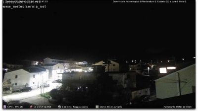 immagine della webcam nei dintorni di Scontrone: webcam Monteroduni