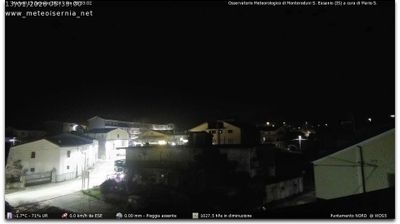 immagine della webcam nei dintorni di Campitello Matese: webcam Monteroduni