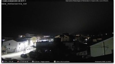 immagine della webcam nei dintorni di Acquaviva d'Isernia: webcam Monteroduni