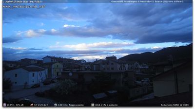 immagine della webcam nei dintorni di Rionero Sannitico: webcam Monteroduni
