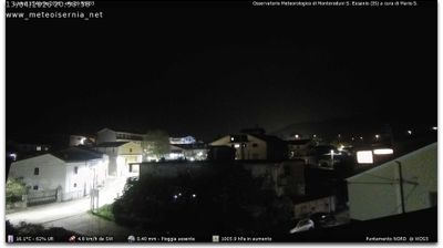 immagine della webcam nei dintorni di Scontrone: webcam Monteroduni