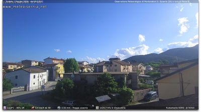 immagine della webcam nei dintorni di Macchia d'Isernia: webcam Monteroduni