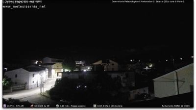 immagine della webcam nei dintorni di Acquaviva d'Isernia: webcam Monteroduni