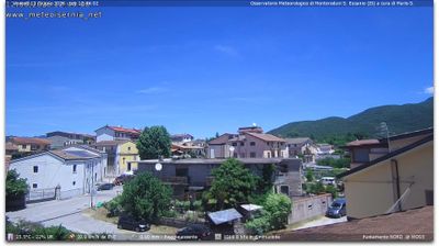 immagine della webcam nei dintorni di Acquaviva d'Isernia: webcam Monteroduni