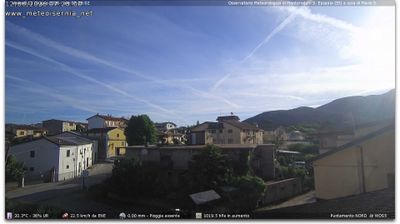 immagine della webcam nei dintorni di Acquaviva d'Isernia: webcam Monteroduni