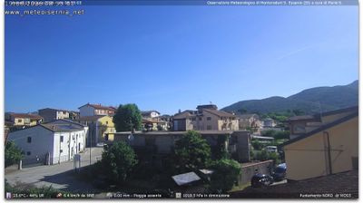 immagine della webcam nei dintorni di Macchia d'Isernia: webcam Monteroduni