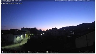 immagine della webcam nei dintorni di Colle d'Anchise: webcam Monteroduni