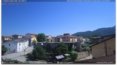 immagine della webcam nei dintorni di Sant'Angelo: webcam Monteroduni