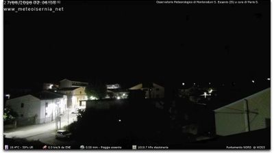 immagine della webcam nei dintorni di Piedimonte Matese: webcam Monteroduni