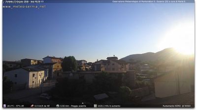 immagine della webcam nei dintorni di Piedimonte Matese: webcam Monteroduni